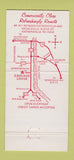 Matchbook Cover - Cascade Lodge Kintersville PA 30 Strike