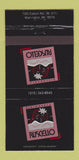 Matchbook Cover - Ruscello Ristorante Warrington PA 30 Strike
