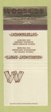 Matchbook Cover - Woodside Restaurant Glendale AZ Brookfield WI 30 Strike