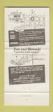 Matchbook Cover - Karl Ratzsch's Restaurant Hubertus WI 30 Strike