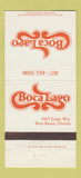 Matchbook Cover - Boca Lago Boca Raton FL 30 Strike