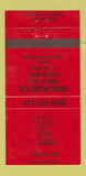 Matchbook Cover - Dinner Bell Restaurant Branson MO 30 Strike