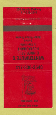 Matchbook Cover - Dinner Bell Restaurant Branson MO 30 Strike