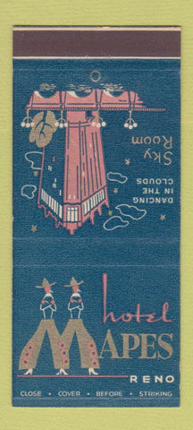 Matchbook Cover - Hotel Mapes Reno NV Casino 30 Stick