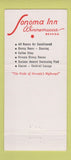 Matchbook Cover - Sonoma Inn Winnemucca NV casino 30 Stick