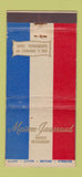 Matchbook Cover - Maison Jaussaud French Bakersfield CA WEAR 30 Stick