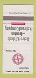 Matchbook Cover - Detroit Toledo Ironton Railroad Earborn MI 30 Strike