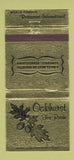 Matchbook Cover - Oakhurst Tea Room Somerset PA 30 Strike