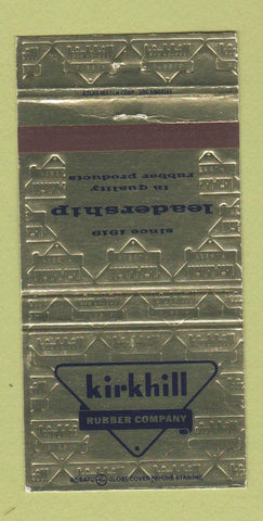 Matchbook Cover - Kirkhill Rubber Brea CA 30 Strike
