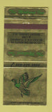 Matchbook Cover - The Mallard Inn Mount Laurel NJ 30 Strike