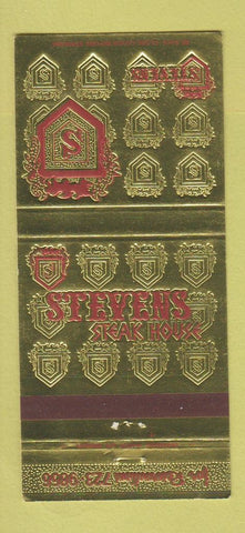 Matchbook Cover - Stevens Steak House Commerce CA 30 Strike