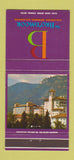 Matchbook Cover - Broadmoor Hotel Colorado Springs 30 Strike