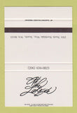 Matchbook Cover - At the Lakeside Seattle WA SAMPLE 40 Strike