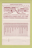 Matchbook Cover - Harvey's BBQ Back Room South Euclid OH 40 Strike