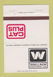 Matchbook Cover - Caterpillar Tractors Bakersfield Pxnard Corcoran CA 40 Strike
