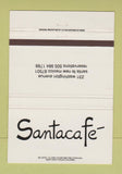 Matchbook Cover - Santaca Fe Santa Fe NM 40 Strike