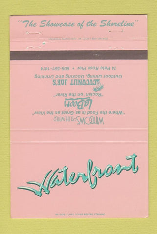 Matchbook Cover - Waterfront Restaurant  40 Strike
