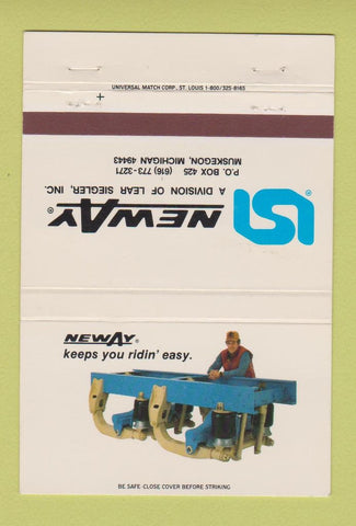 Matchbook Cover - Neway Muskegon MI Lear Siegler 40 Strike