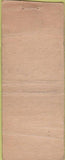 Matchbook Cover - Hanken's Drug Store Cincinnati OH Union Quality BOBTAIL POOR
