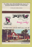 Matchbook Cover - The Coachmen Tiverton RI restaurant WEAR 40 Strike