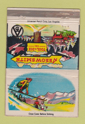 Matchbook Cover - Arrow Smith Tool Die Los Angeles CA #2 40 Strike