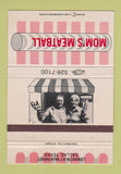 Matchbook Cover - Mom's Meatball Dallas TX Italian 40 Strike