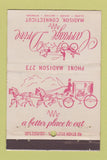 Matchbook Cover - Carriage Drive Madison CT restaurant WEAR 40 Stick