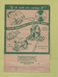 Matchbook Cover - Advance Saw Works Los Angeles CA WEAR 40 Strike