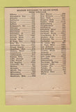 Matchbook Cover - Snow White Inn Pompey NY WEAR 40 Strike