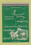 Matchbook Cover - Curtis House Woodbury CT 40 Strike