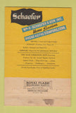 Matchbook Cover - Schaefer Furniture Stamford CT 40 Strike