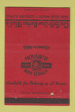 Matchbook Cover - Selfridge Norton Monarch Roof Flanges Cleveland WEAR 40 Strike