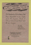 Matchbook Cover - Selfridge Norton Monarch Roof Flanges Cleveland WEAR 40 Strike