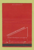 Matchbook Cover - FAB Sales Crazicocktailcrax 40 Strike