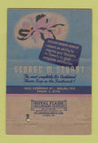 Matchbook Cover - George M Stuart Flowres Dallas TX WEAR 40 Strike