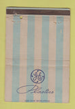 Matchbook Cover - General Electric Plastics 40 Strike