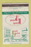 Matchbook Cover - Reynolds Penland Men's Clothes Dallas Austin TX 40 Strike