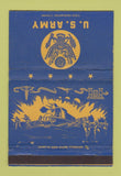 Matchbook Cover - US Army postcard 40 Strike