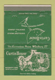 Matchbook Cover - Curtis House Woodbury CT 40 Strike