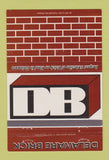 Matchbook Cover - Delaware Brick Wilmington DE Dover 40 Strike