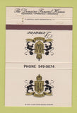 Matchbook Cover - Demaine Funeral Home Alexandria Springfield VA 40 Strike