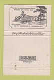 Matchbook Cover - Demaine Funeral Home Alexandria Springfield VA 40 Strike