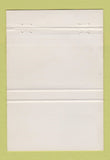 Matchbook Cover - De Marinis Pizza WEAR 40 Strike