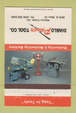 Matchbook Cover - Diablo Power Tools Walnut Creek CA 40 Strike