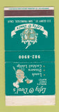 Matchbox - Lefty O'Doul's San Francisco CA baseball WEAR