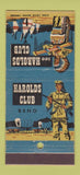 Matchbook Cover - Harolds Club Casino Reno NV Indian 30 Stick