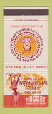 Matchbook Cover - Nugget CASnio Follies Sparks NV girlie 30 Strike