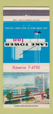 Matchbook Cover - Lake Tower Inn Chicago IL 30 Strike