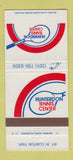 Matchbook Cover - Hunterdon Tennis Center Clinton Township PA 30 Strike
