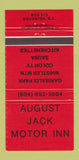 Matchbook Cover - August Jack Motor Inn Squamish BC 30 Strike